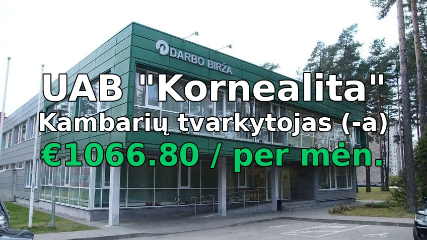 Kambarių tvarkytojas (-a)